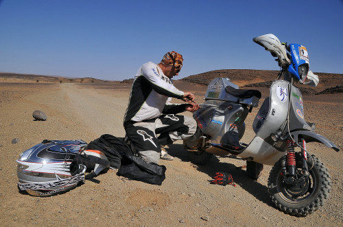Vespa Raid Maroc 2013
